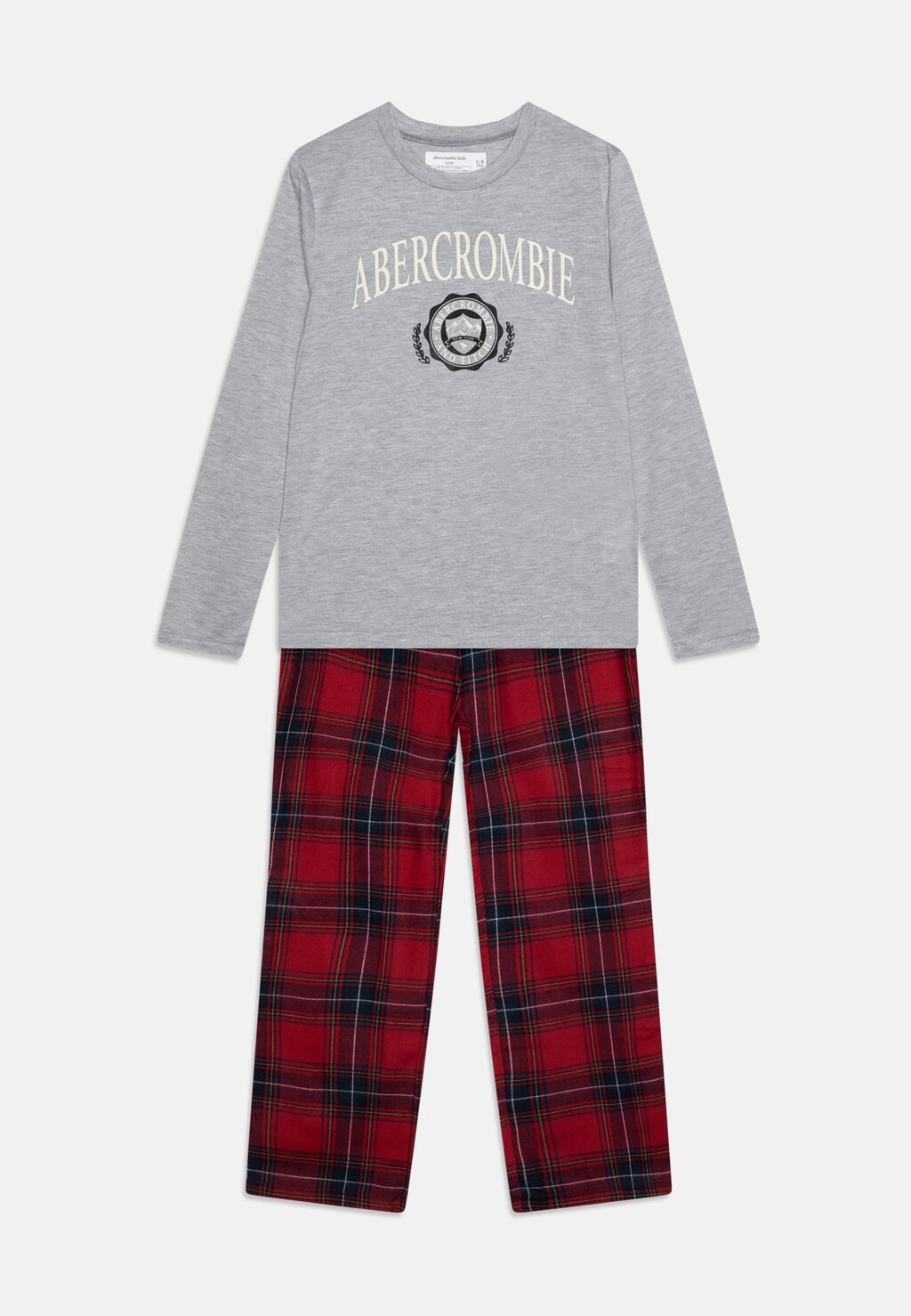 

Пижама HOLIDAY SLEEP Abercrombie & Fitch, серый