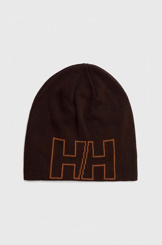Кепка Helly Hansen, коричневый кепка helly hansen logo visor