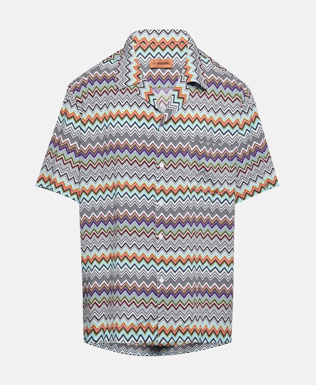 

Рубашка с короткими рукавами – стандартный крой Missoni, серый