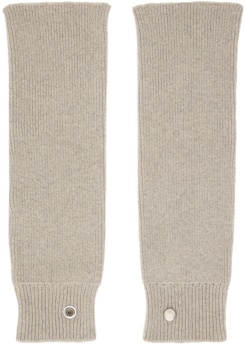 

Кашемировые нарукавники Off-White Rick Owens