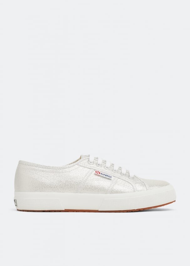 

Кроссовки SUPERGA 2750 Lamé sneakers, серебряный