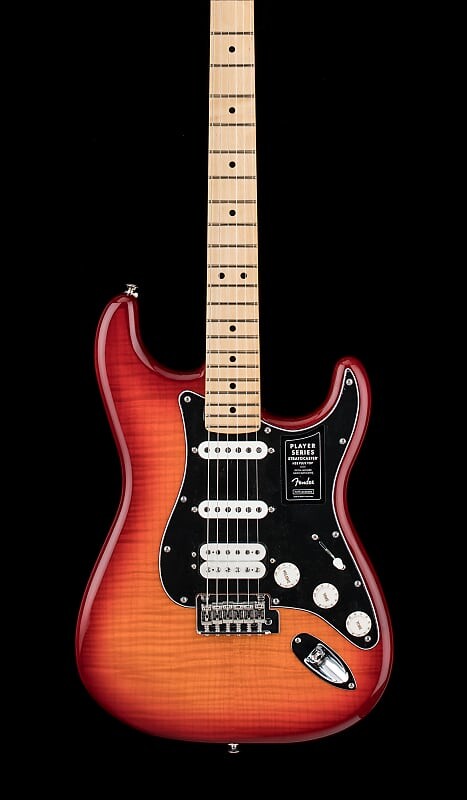 

Fender Player Stratocaster HSS Plus Top - Aged Cherry Burst #53203