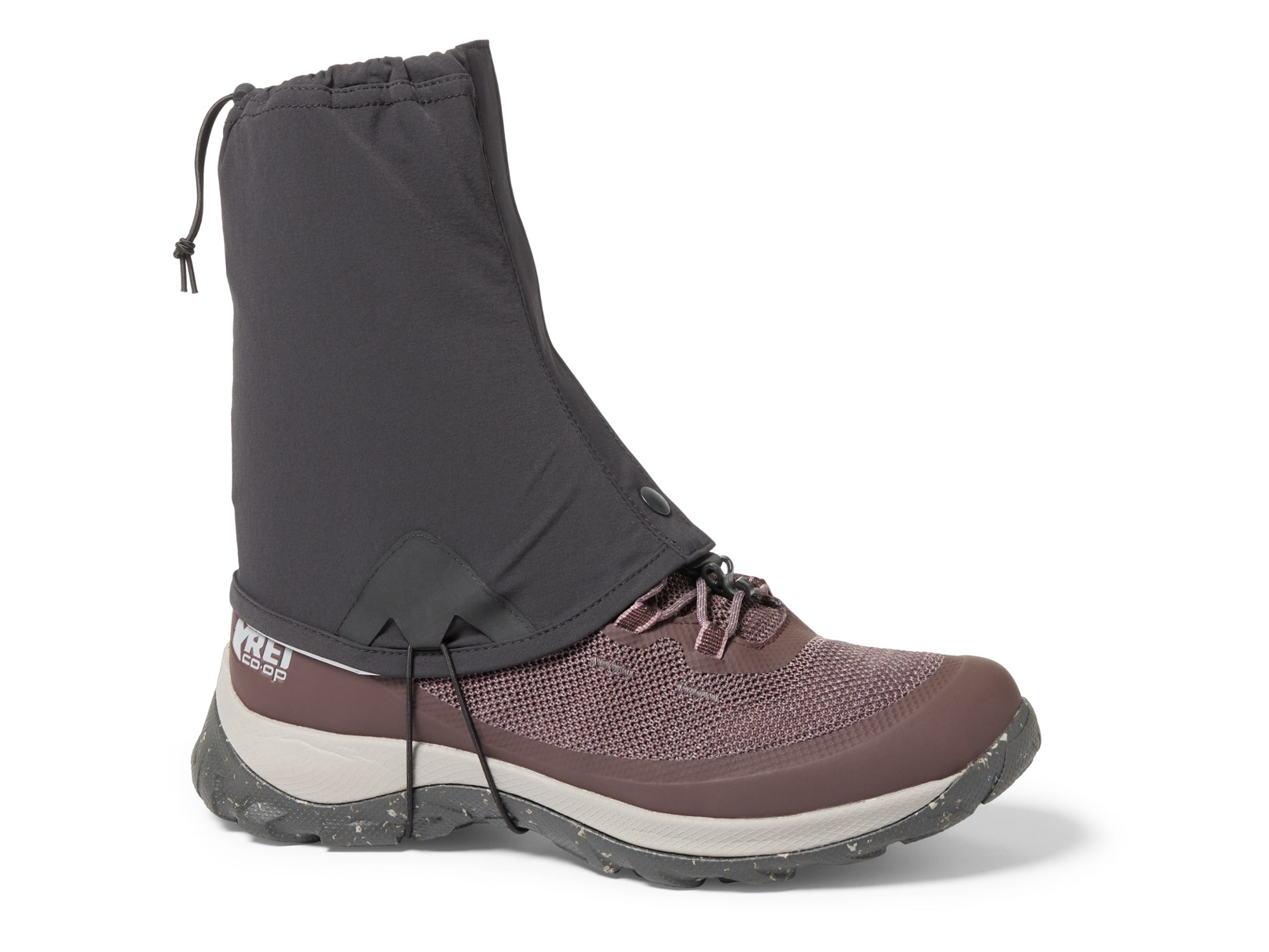 Флэш-гетры REI Co-op, черный уличные походные гетры для прогулок водонепроницаемые походные ботинки защита до щиколотки