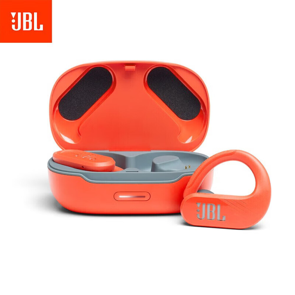 

Беспроводные наушники JBL Endurance Peak II спортивные, оранжево-красный