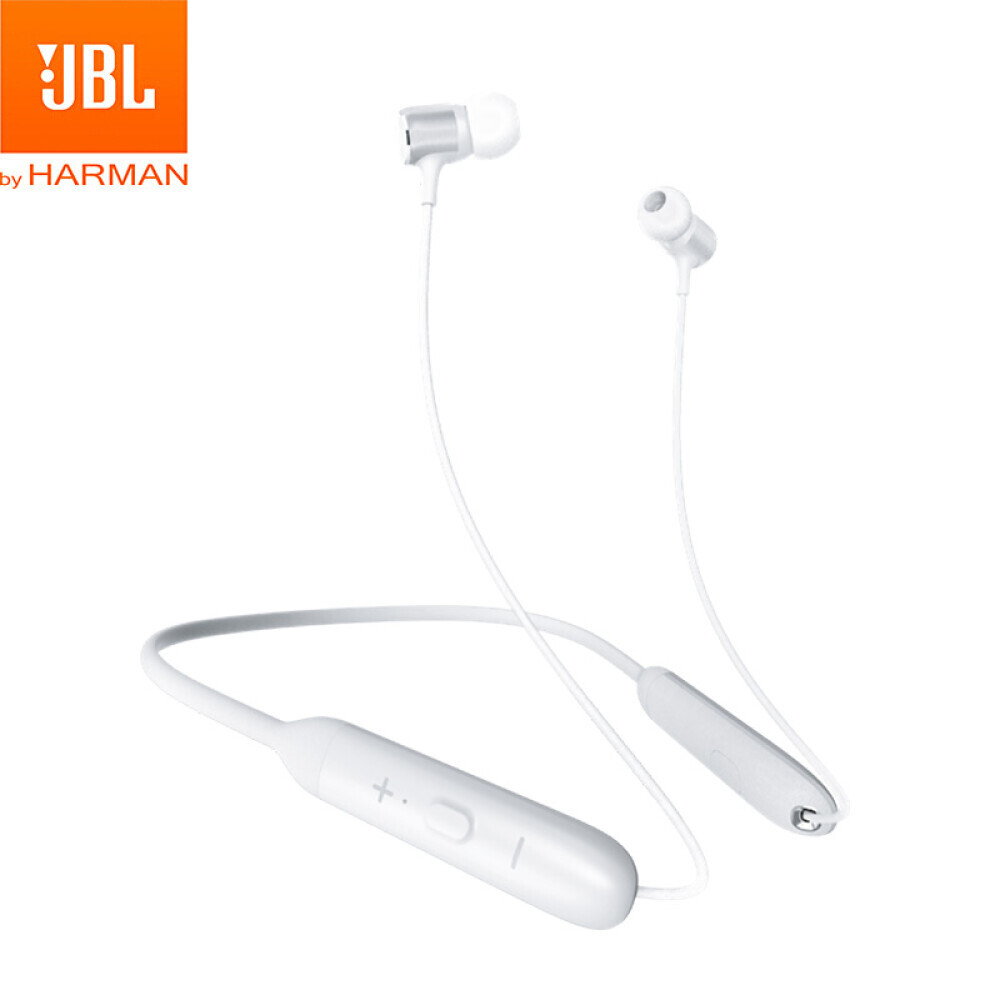 

Bluetooth-гарнитура JBL LIVE 220BT спортивная, жемчужно-белая