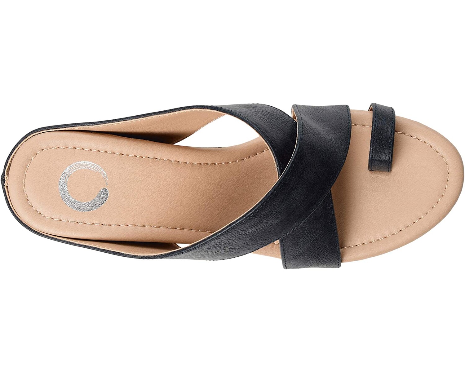 

Туфли на каблуках Comfort Foam Rayna Wedge Sandal Journee Collection, нави