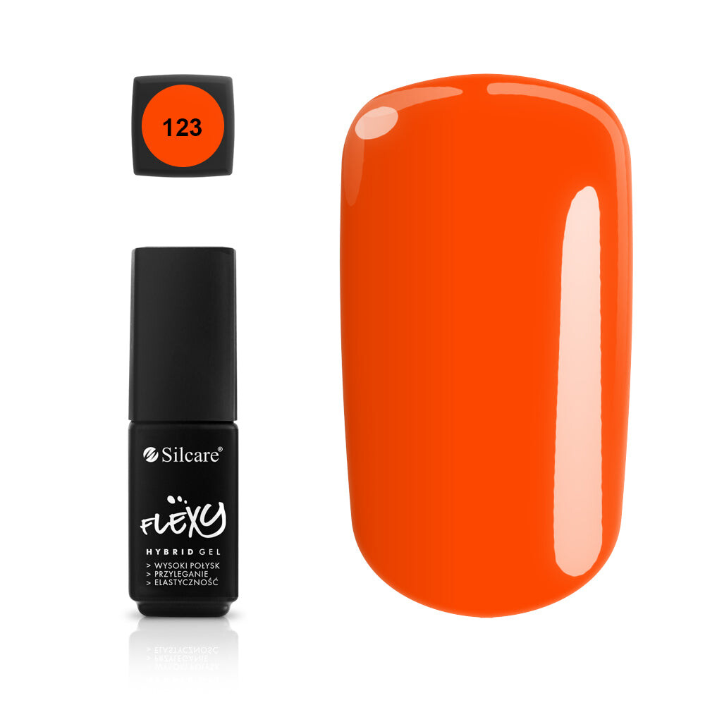 

Silcare Гибридный лак Flexy Hybrid Gel 123 4.5г