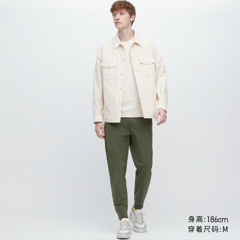 

Брюки спортивные Uniqlo, оливковый