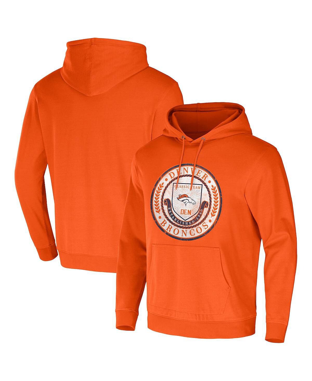 

Мужская коллекция nfl x darius rucker от orange denver broncos выстиранный пуловер с капюшоном Fanatics, Оранжевый