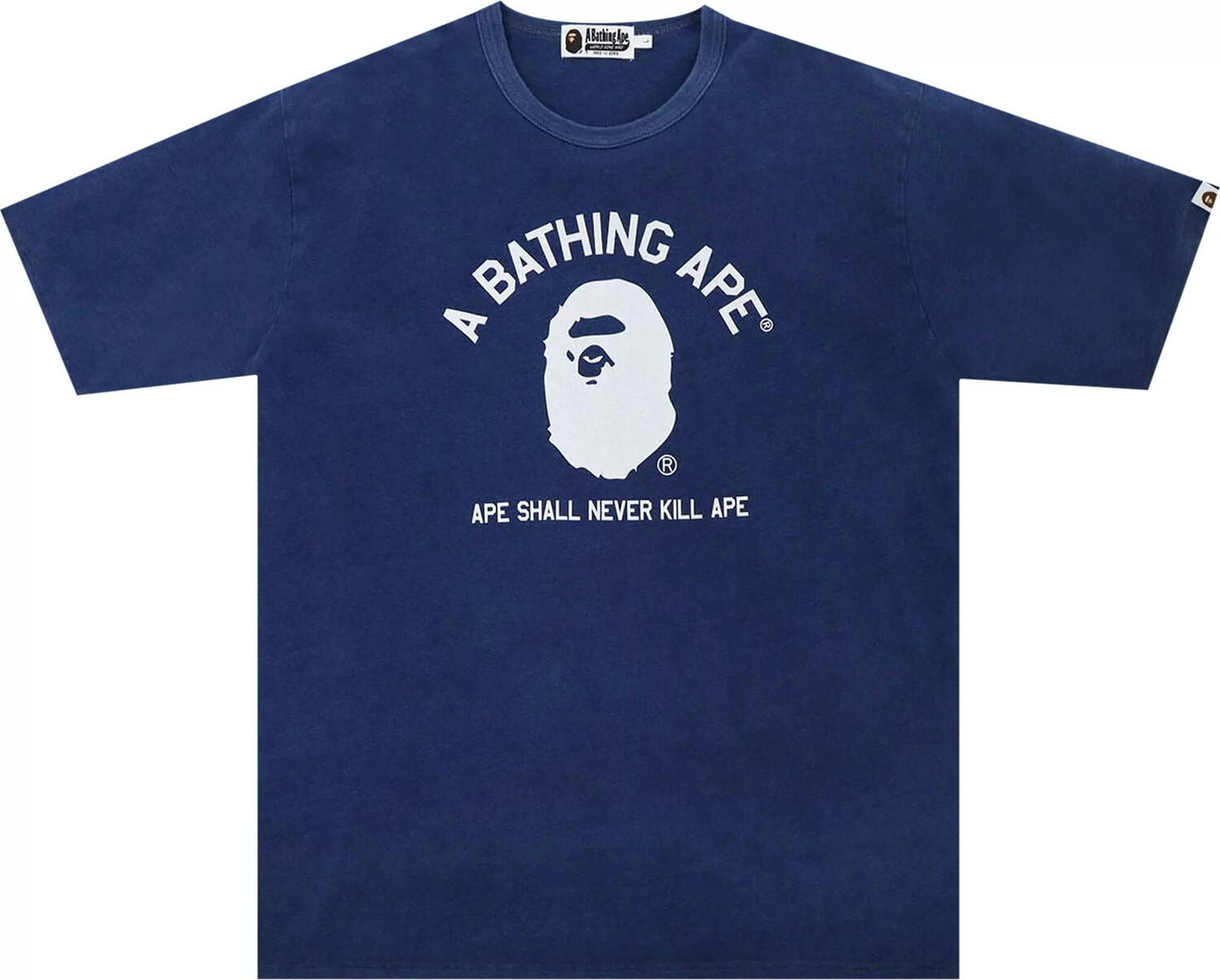 

Футболка Bape Relaxed Fit, синий