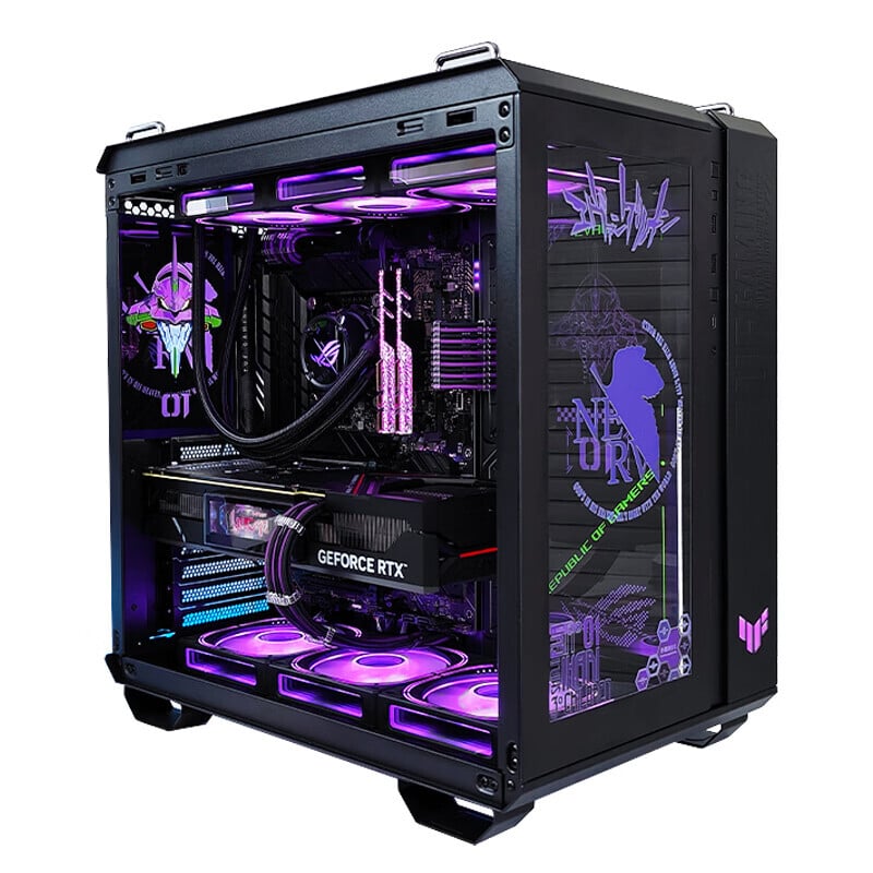 

Корпус ASUS TUF GT502 Custom EVA, Mid Tower, черный/рисунок