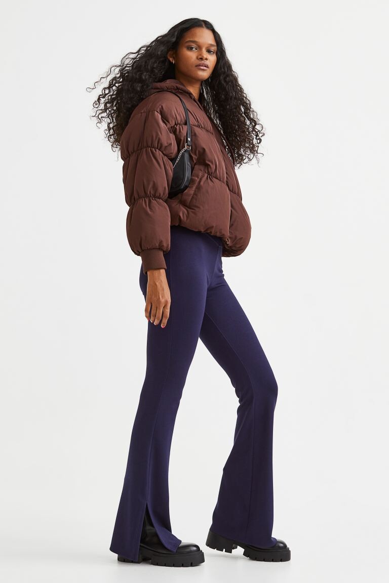 

Расклешенные леггинсы H&M, военно-морской