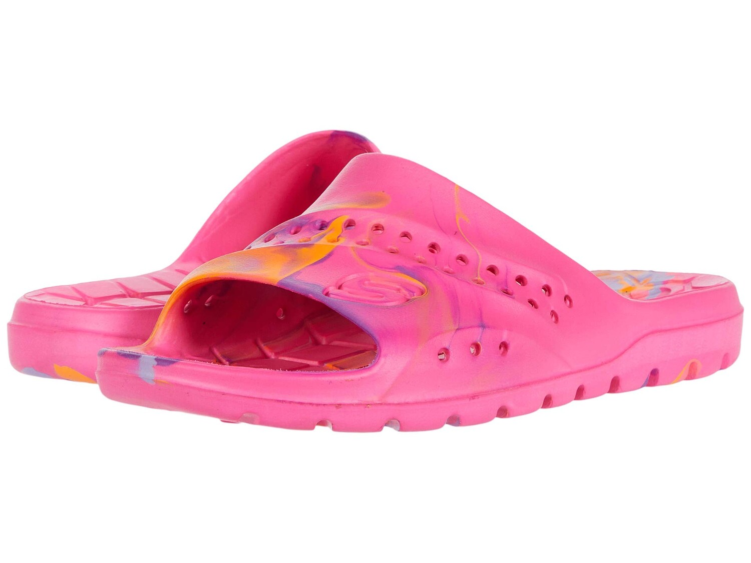 

Пляжные сандали SKECHERS KIDS, Foamies Hogan - Color Splashed