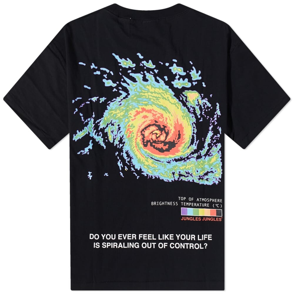 

Футболка Jungles Jungles Spiraling Tee, Черный