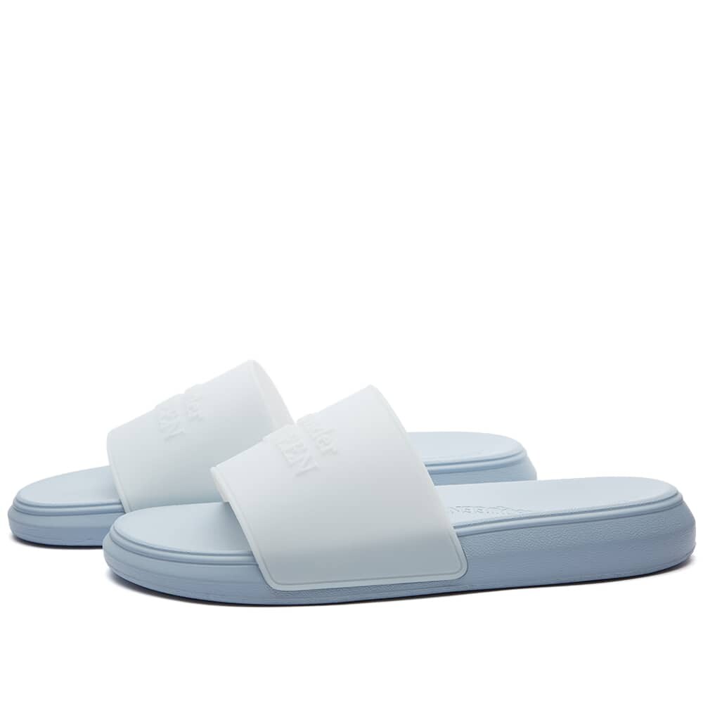 

Шлепанцы Alexander McQueen Logo Pool Slide