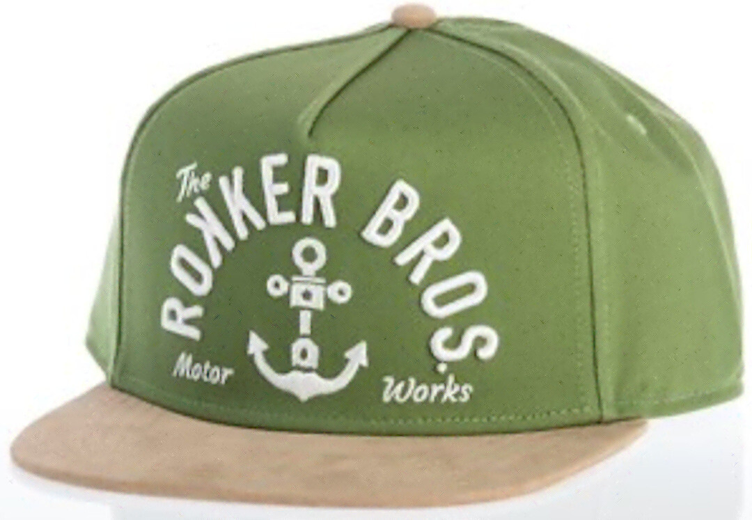

Кепка Rokker Bros, зеленый/кремовый