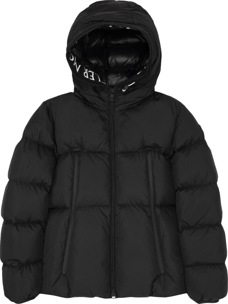 

Пуховик Moncler Montcla Matte Puffer Jacket 'Black', черный
