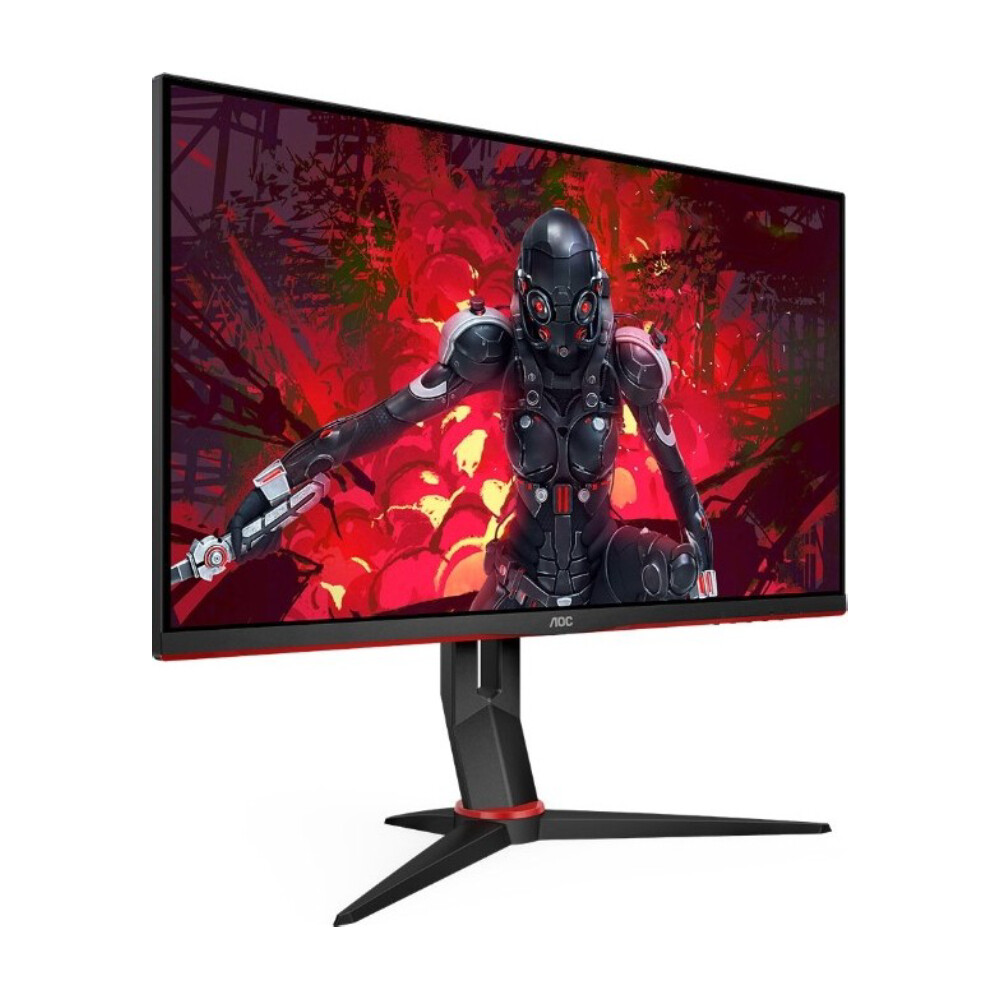 

Монитор игровой AOC Q27G2, 27"G, 27", 2560 x 1440, 144 Гц, VA, чёрный/красный