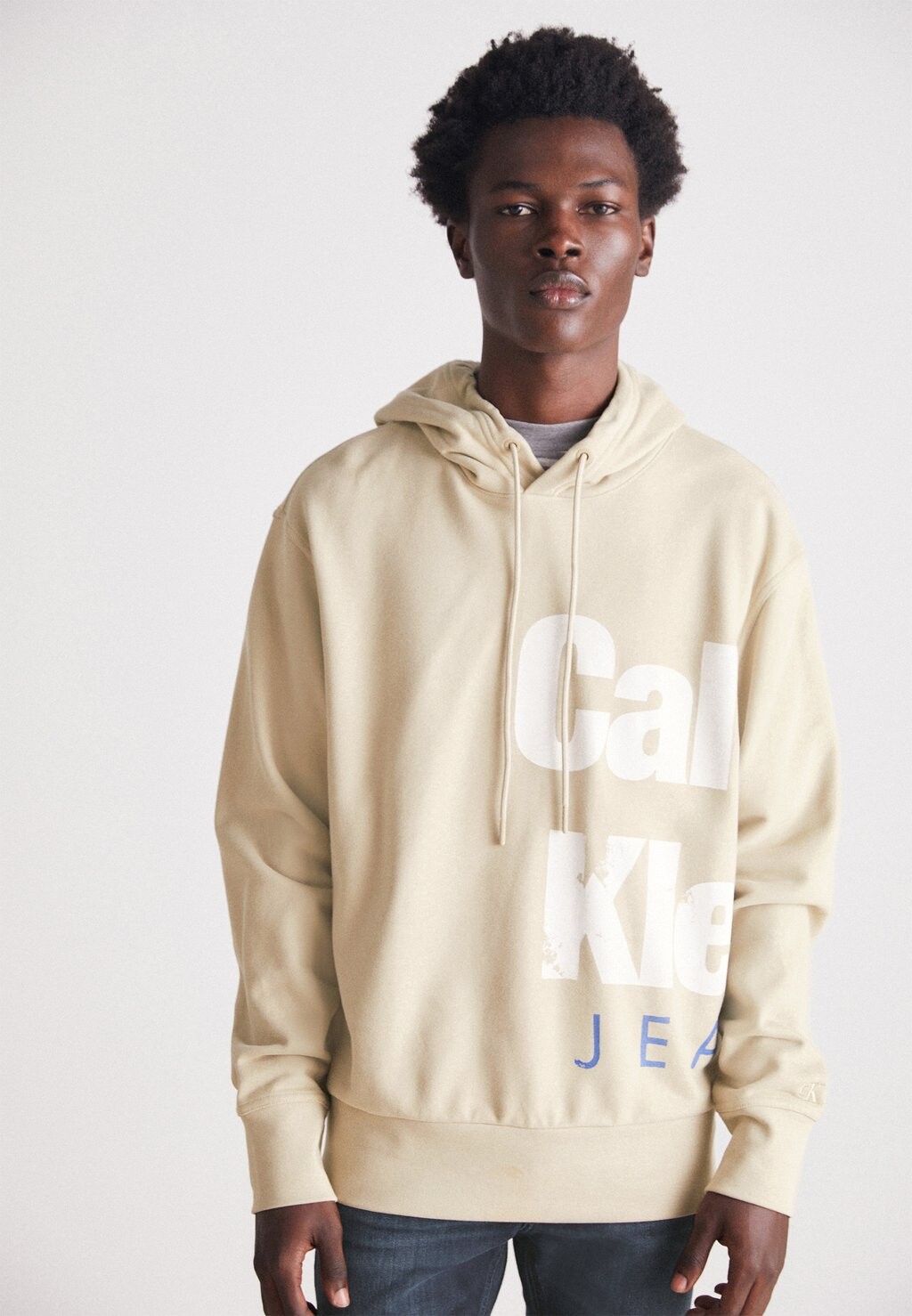 

Толстовка BOLD INSTITUTIONAL HOODIE UNISEX Calvin Klein Jeans, plaza taupe