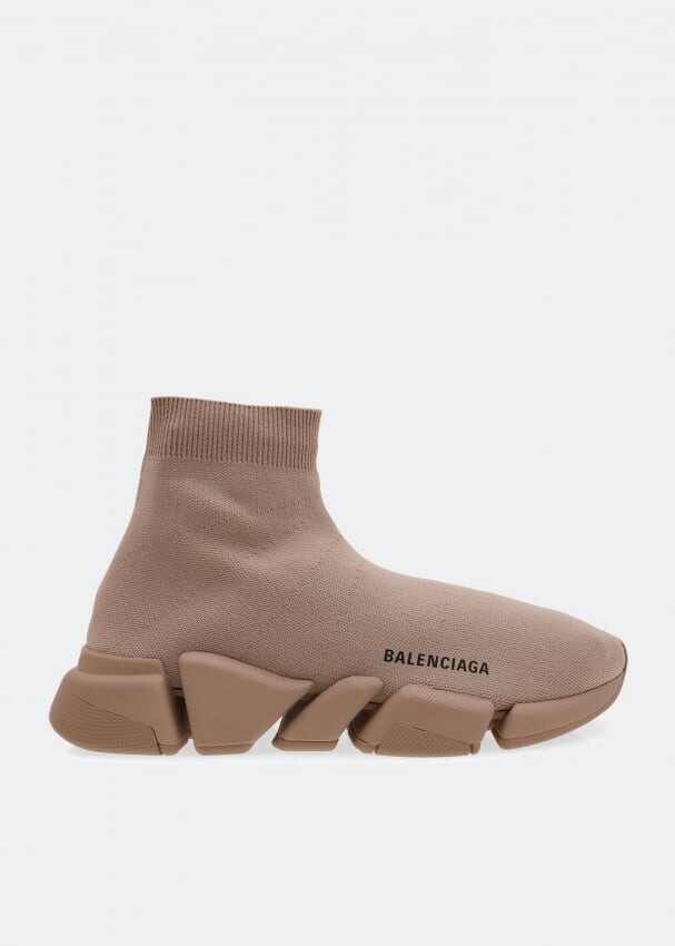 

Кроссовки BALENCIAGA Speed 2.0 sneakers, бежевый