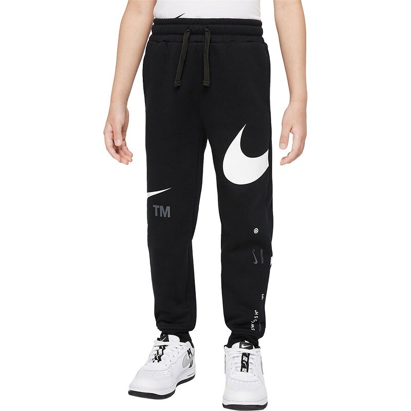 

Брюки Nike Casual Sports Fleece, черный/белый