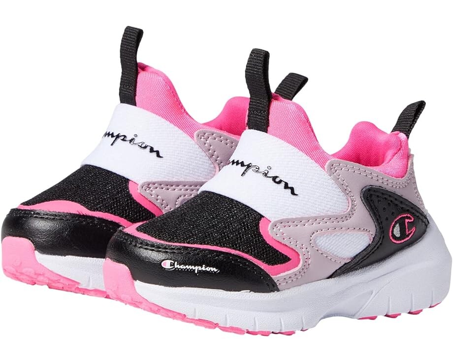 

Кроссовки Champion Gameness, цвет Black/White/Neon Pink