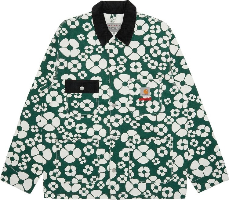 

Куртка Marni x Carhartt WIP Jacket 'Forest Green', зеленый