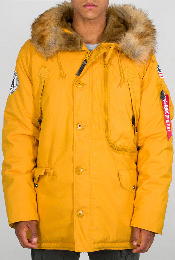 

Куртка Alpha Industries Polar, желтая, Оранжевый