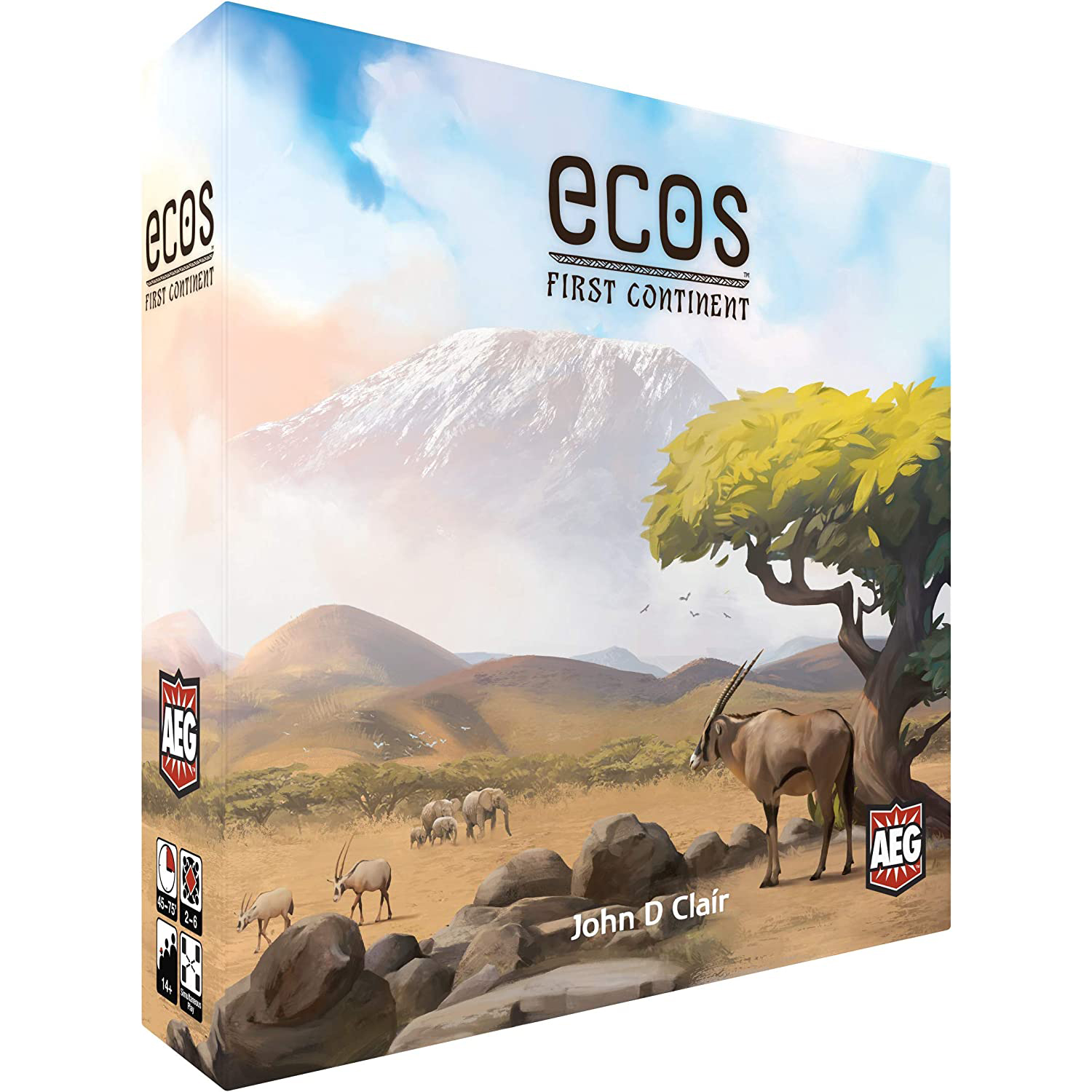 Настольная игра Alderac Entertainment Group (AEG) Ecos: The First Continent  – заказать по доступной цене из-за рубежа в «CDEK.Shopping»