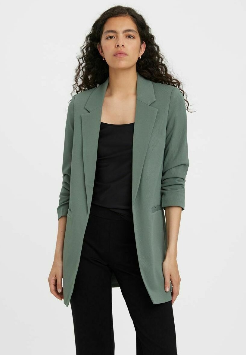 

Пальто короткое Vero Moda, серо-зеленый