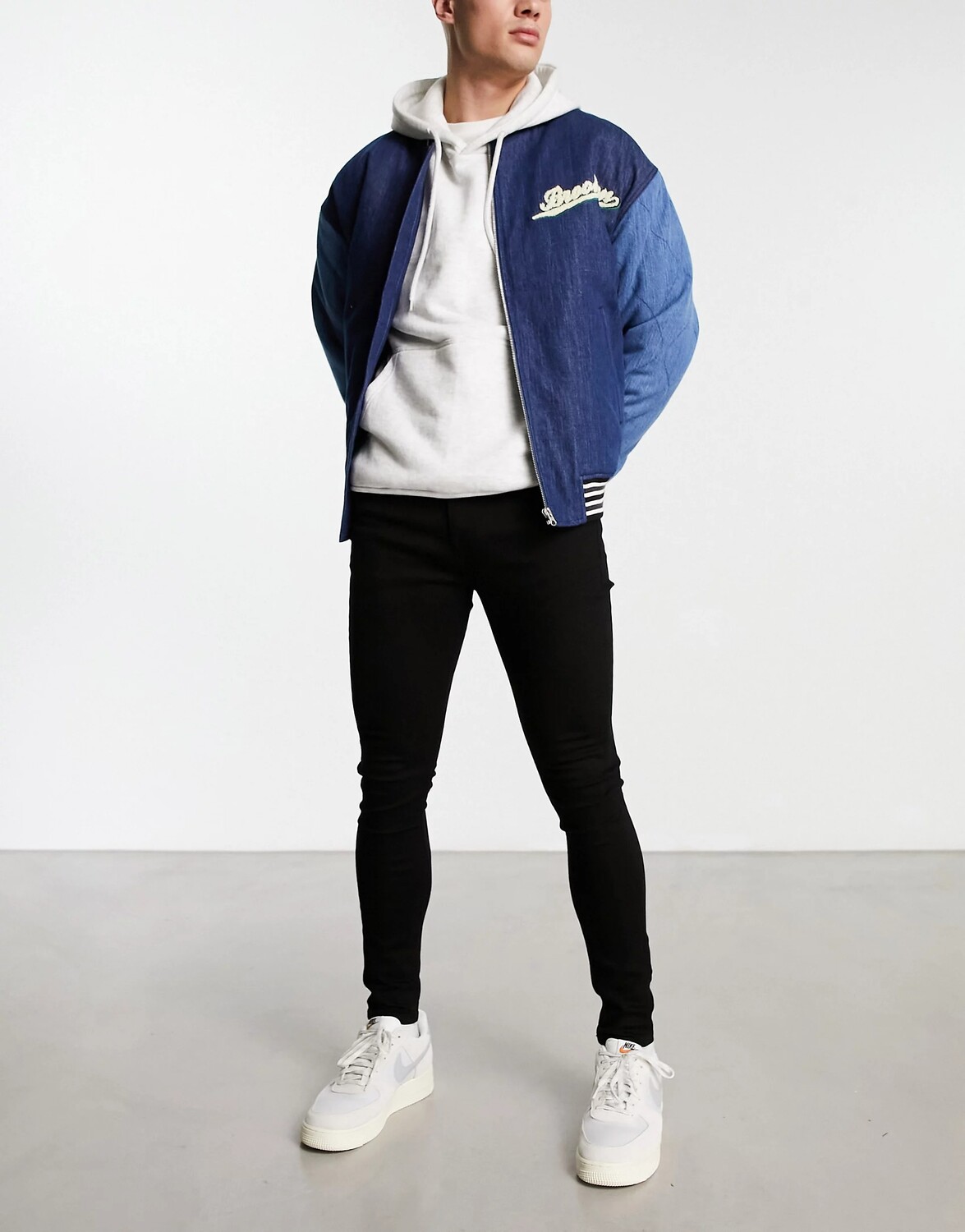 

Джинсы Asos Design Spray On With Power Stretch, черный