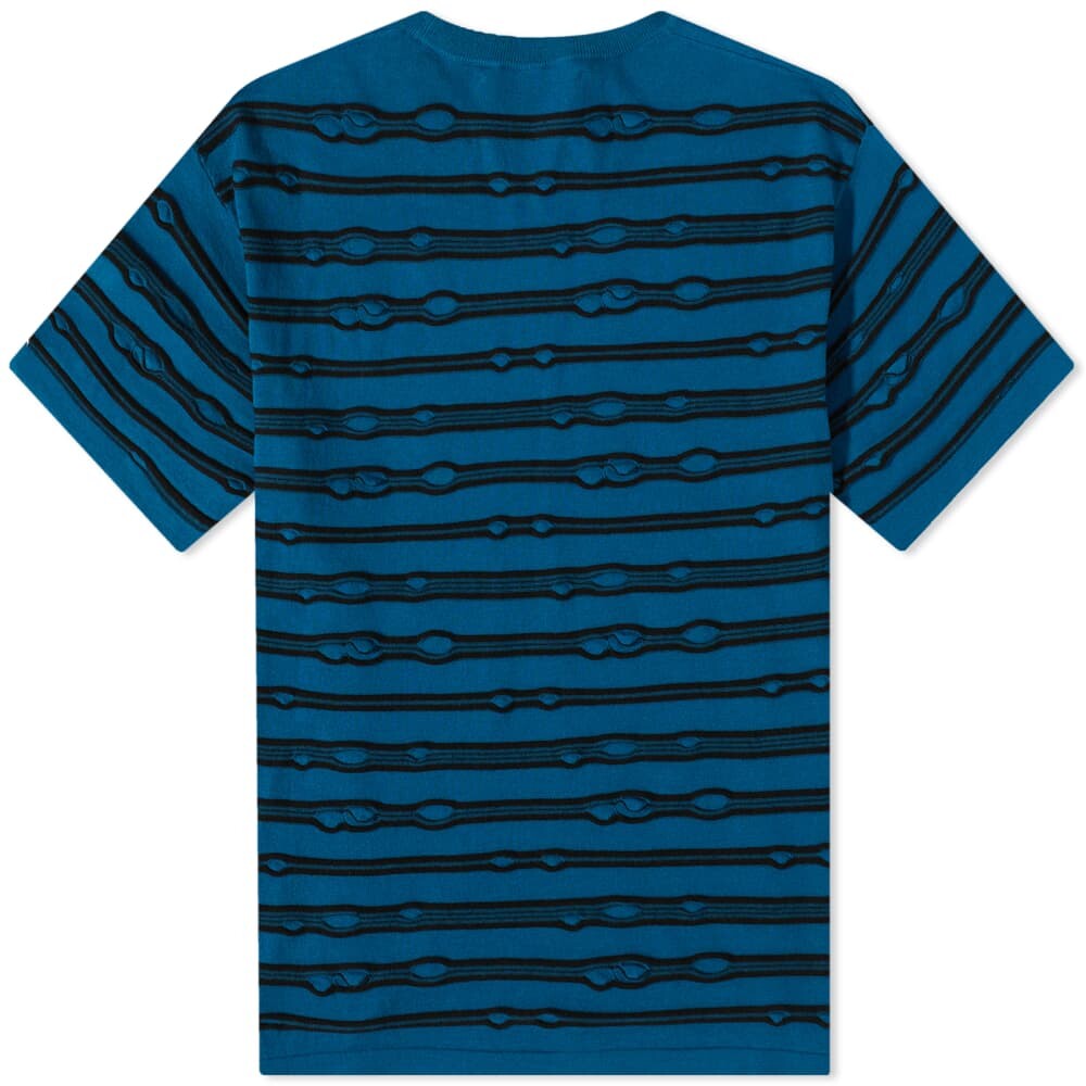 

Футболка Brain Dead Puckered Striped Tee, Синий