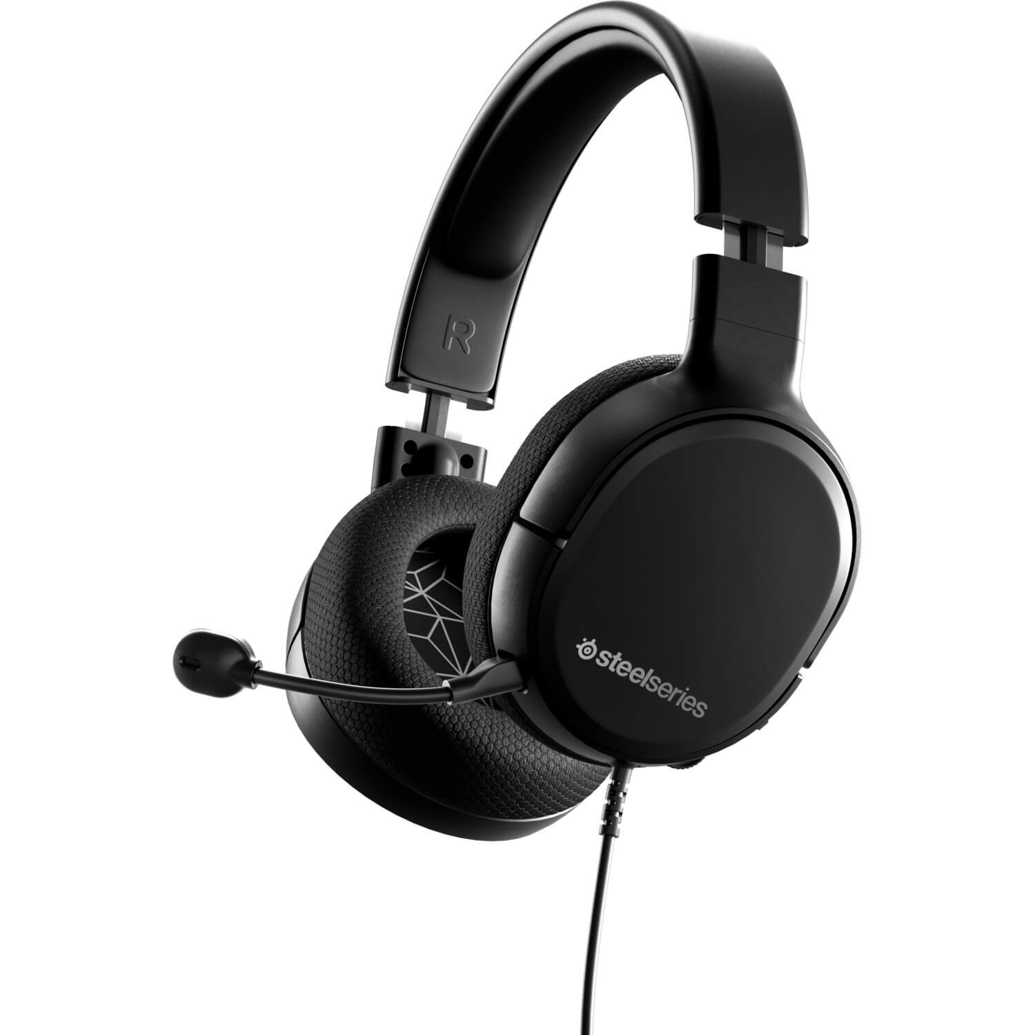 Игровые наушники SteelSeries Arctis 1, проводные, чёрные - фото