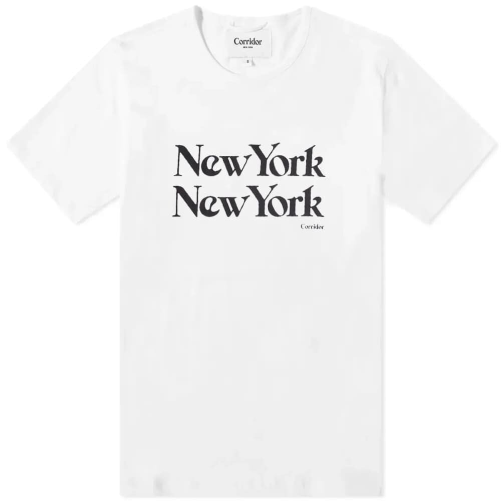 

Футболка Corridor New York New York Tee, Белый