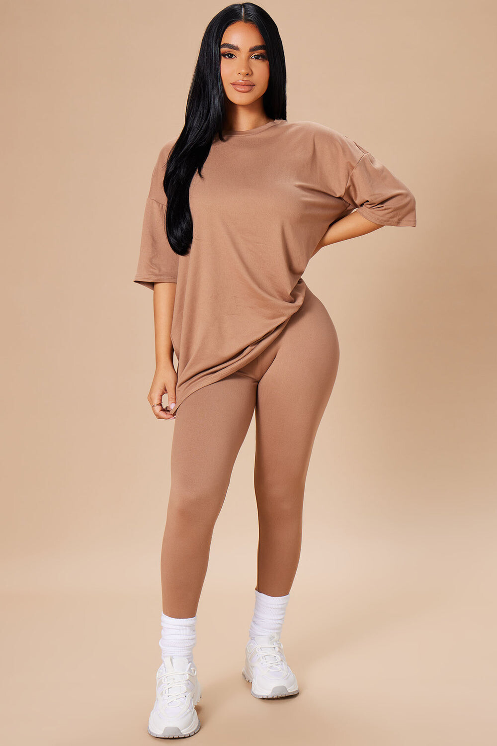 

Леггинсы Fashion Nova ST7199, мокко