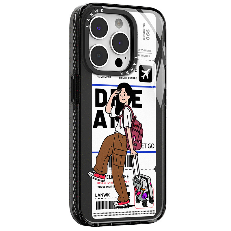 

Чехол для телефона Lanwk, Black