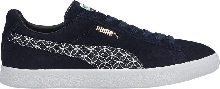 Кроссовки Puma Suede Vintage Made In Japan Sashiko - Intense Blue, синий кроссовки suede classic made in japan puma черный
