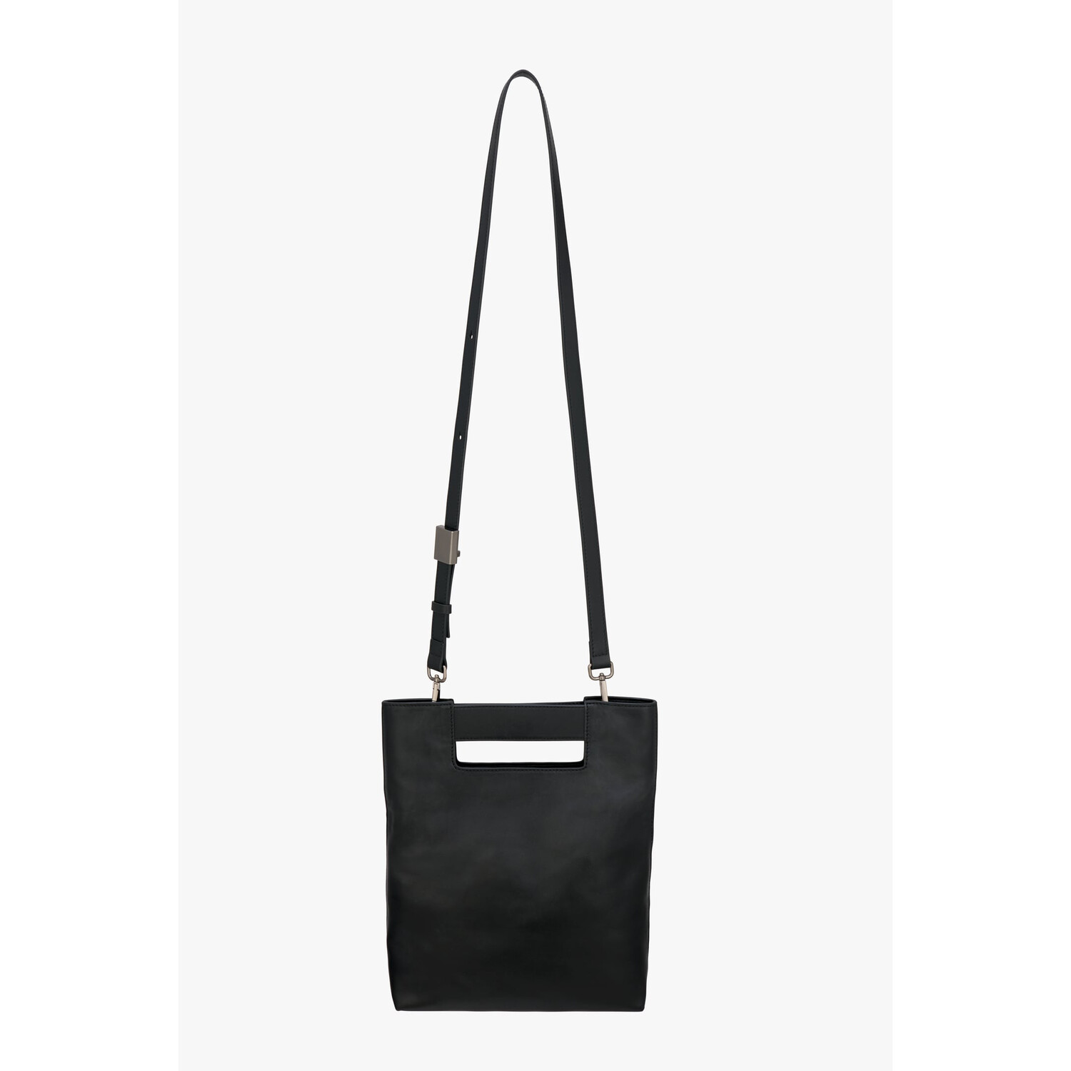 

Сумка Zara Leather Tote Bag - Limited Edition, черный
