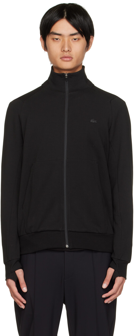 

Черная куртка на молнии Lacoste