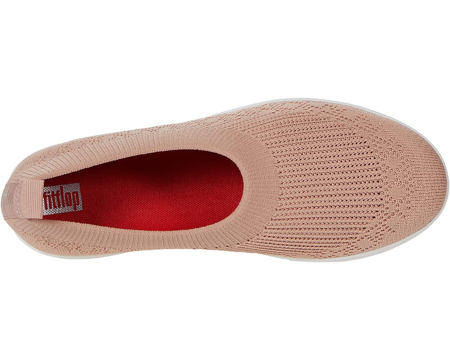 

Кроссовки Uberknit Slip-On Ballerina FitFlop, бежевый