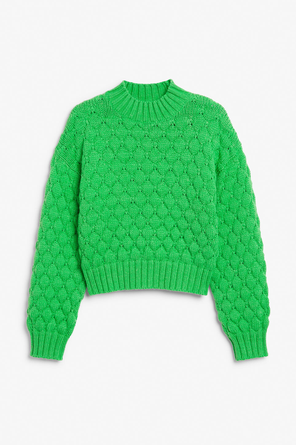 

Вязаный свитер Monki оверсайз, зеленый