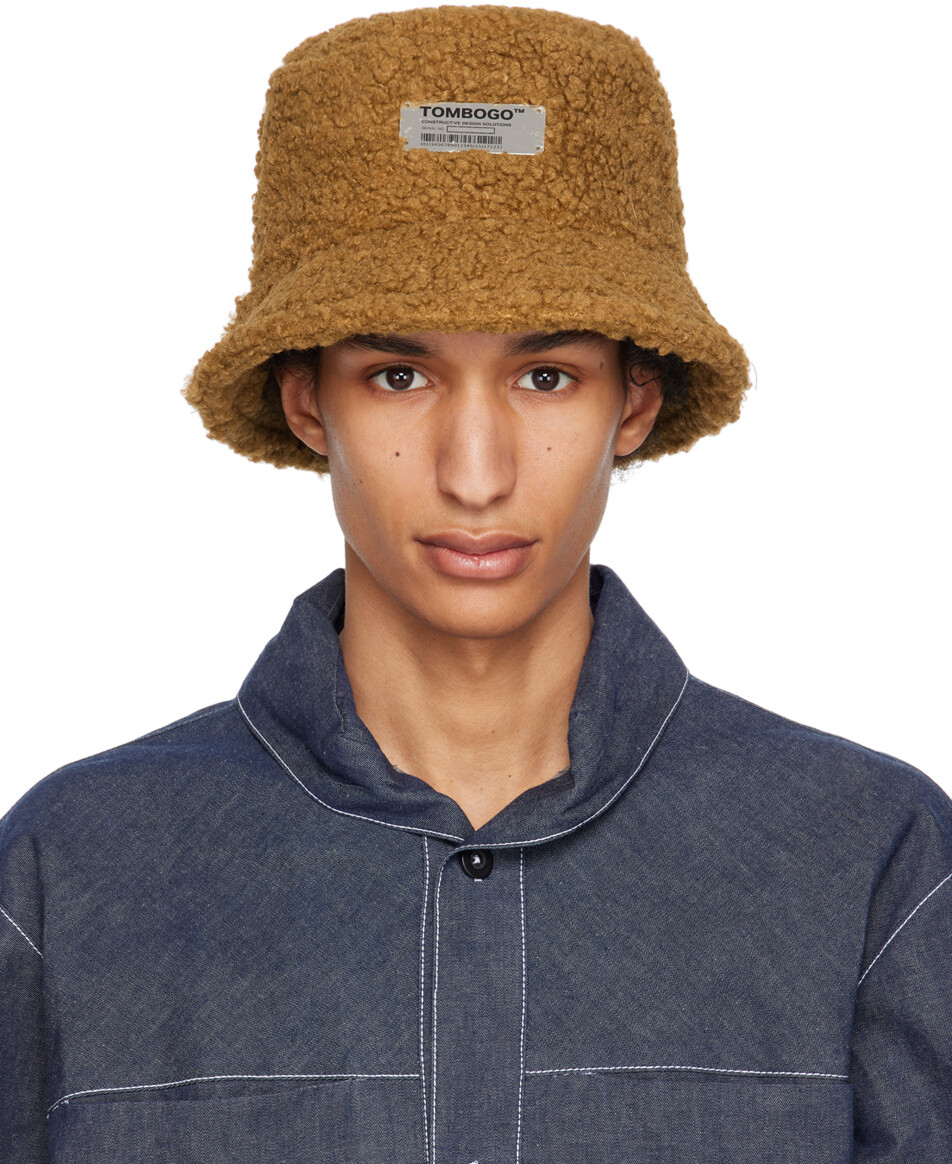 

Коричневая панама из шерпы TOMBOGO