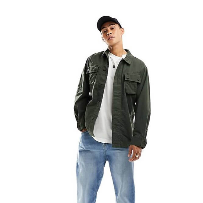

Рубашка Superdry, темно-зеленый
