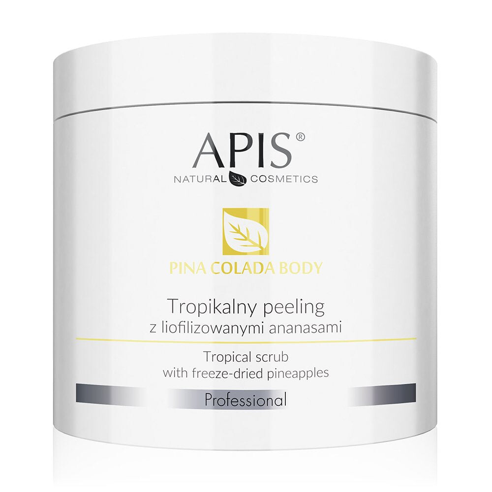 

APIS Тропический скраб для тела Pina Colada с сублимированными ананасами 650г