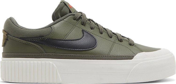 Nike blazer low medium olive sale