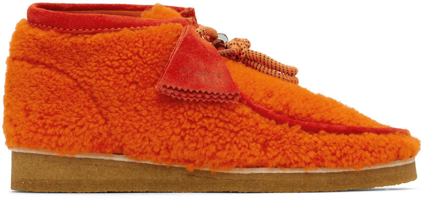 

2 Ботинки Moncler 1952 Orange Clarks Edition Wallabee Moncler Genius