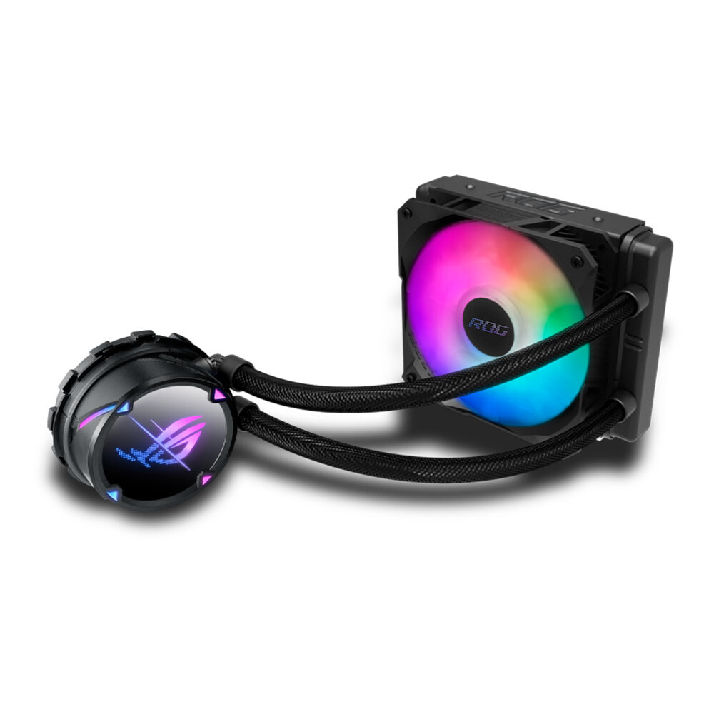 Система охлаждения Asus ROG STRIX LC II 120 ARGB, чёрный rog strix lc ii 280 argb aio cooler sigrid argb aura rtl 3