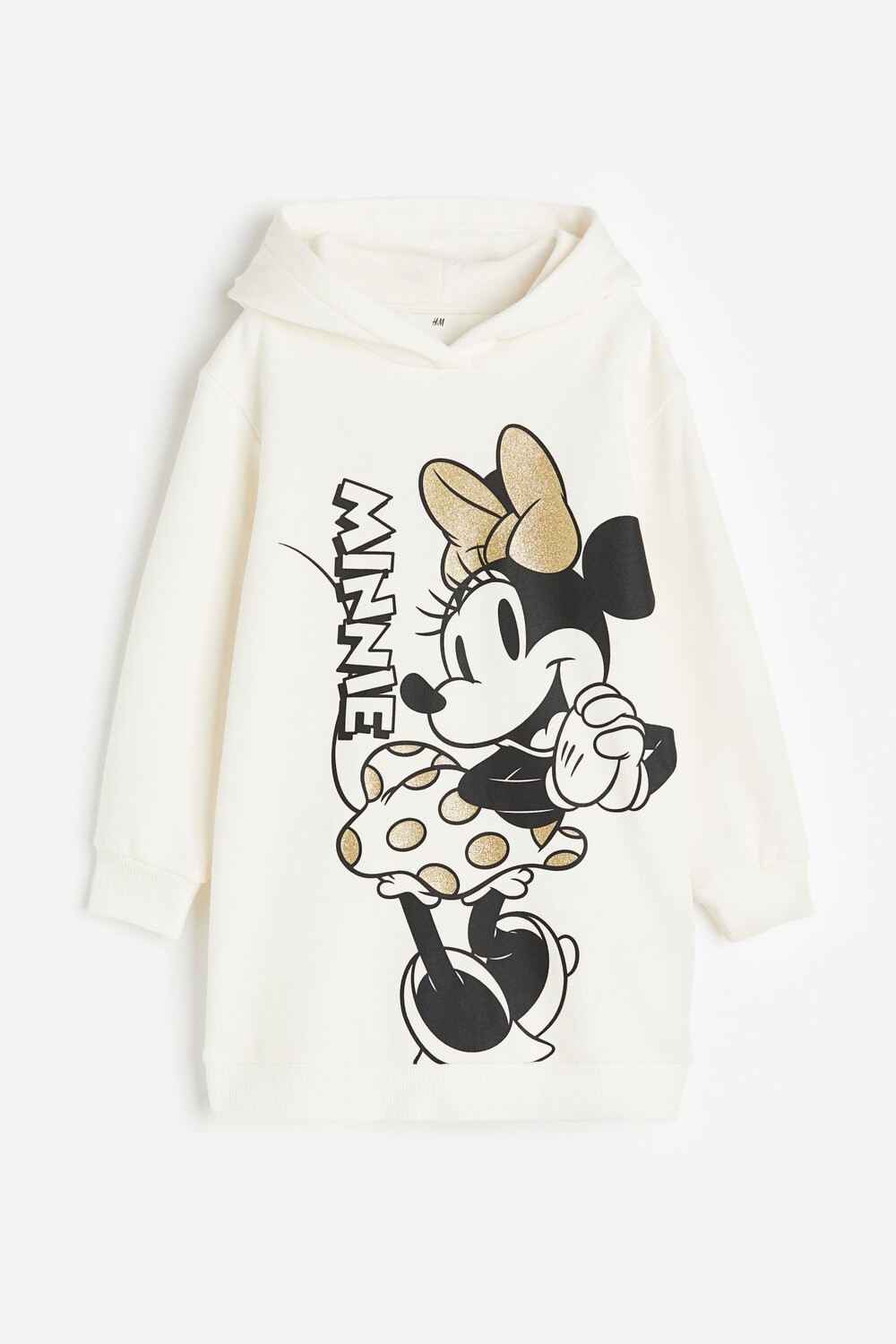

Платье H&M Disney Minnie Mouse Hooded Sweatshirt, кремовый
