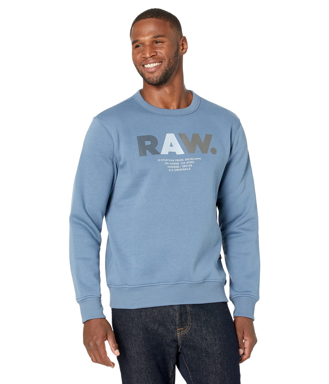 

Пуловер G-Star, Multicolored Raw Recycled Sweatshirt