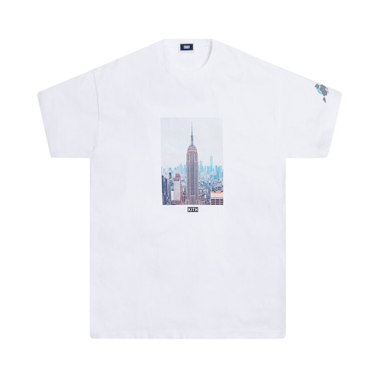 

Футболка Kith 5 Borough Manhattan Tee 'White', белый